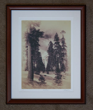 photo of framed print