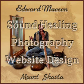 Edward Maesen: sound healing, photography, website design